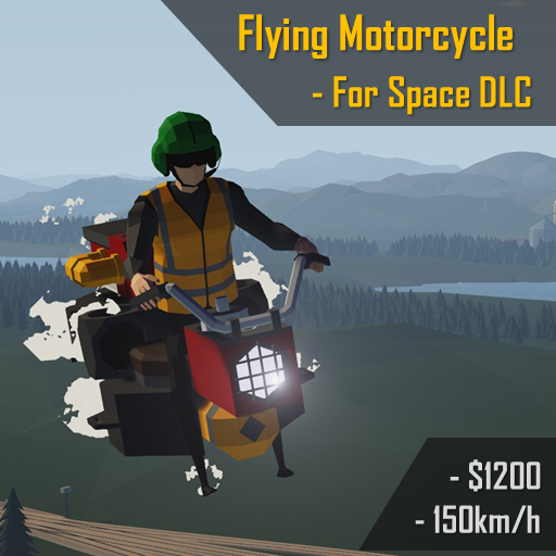 Space DLC - Flying Motorcycle