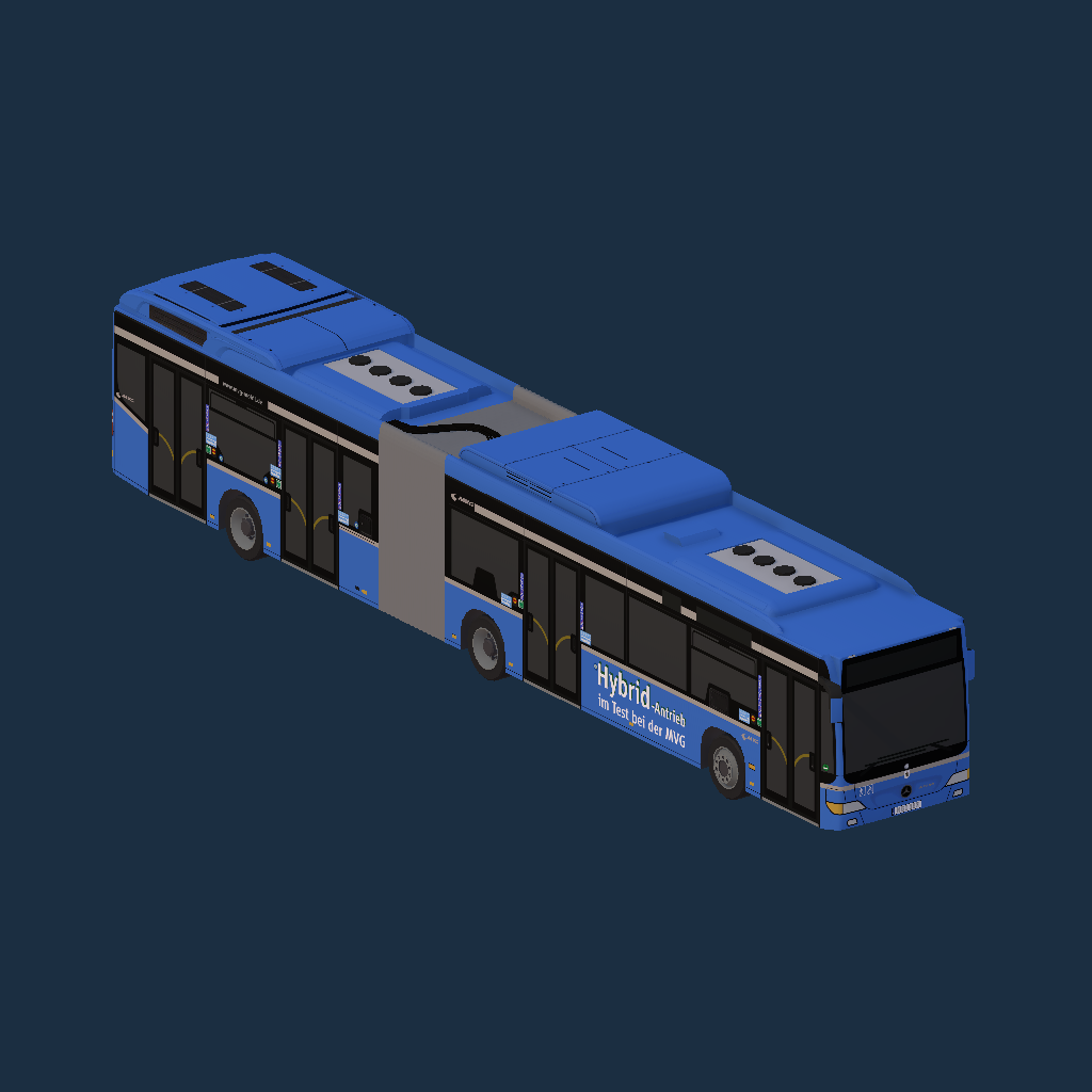 MB Citaro FL GDH MVG ,,Hybrid-Antrib im Test bei der MVG´´