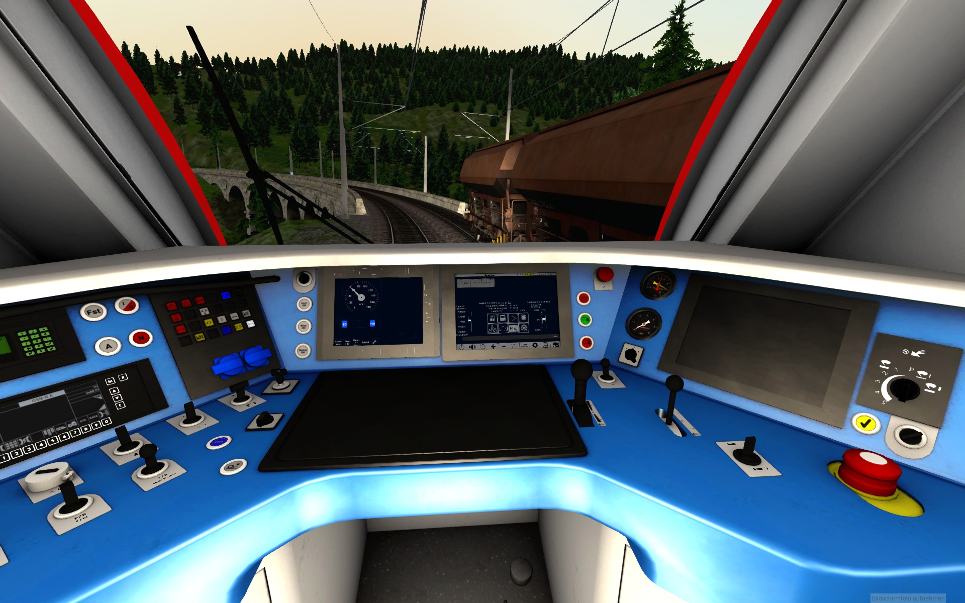 S1 auf der Drautalbahn mit viiiiiiielen Gleiswechseln. 