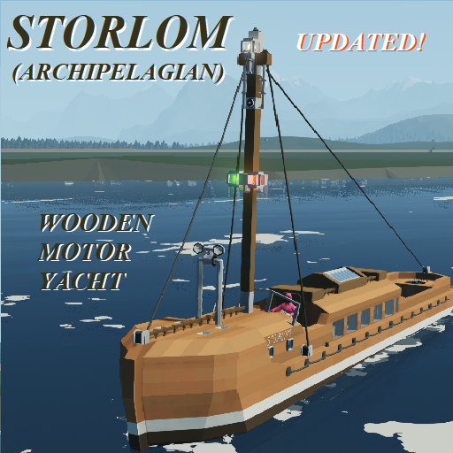 Storlom - Wooden motor yacht