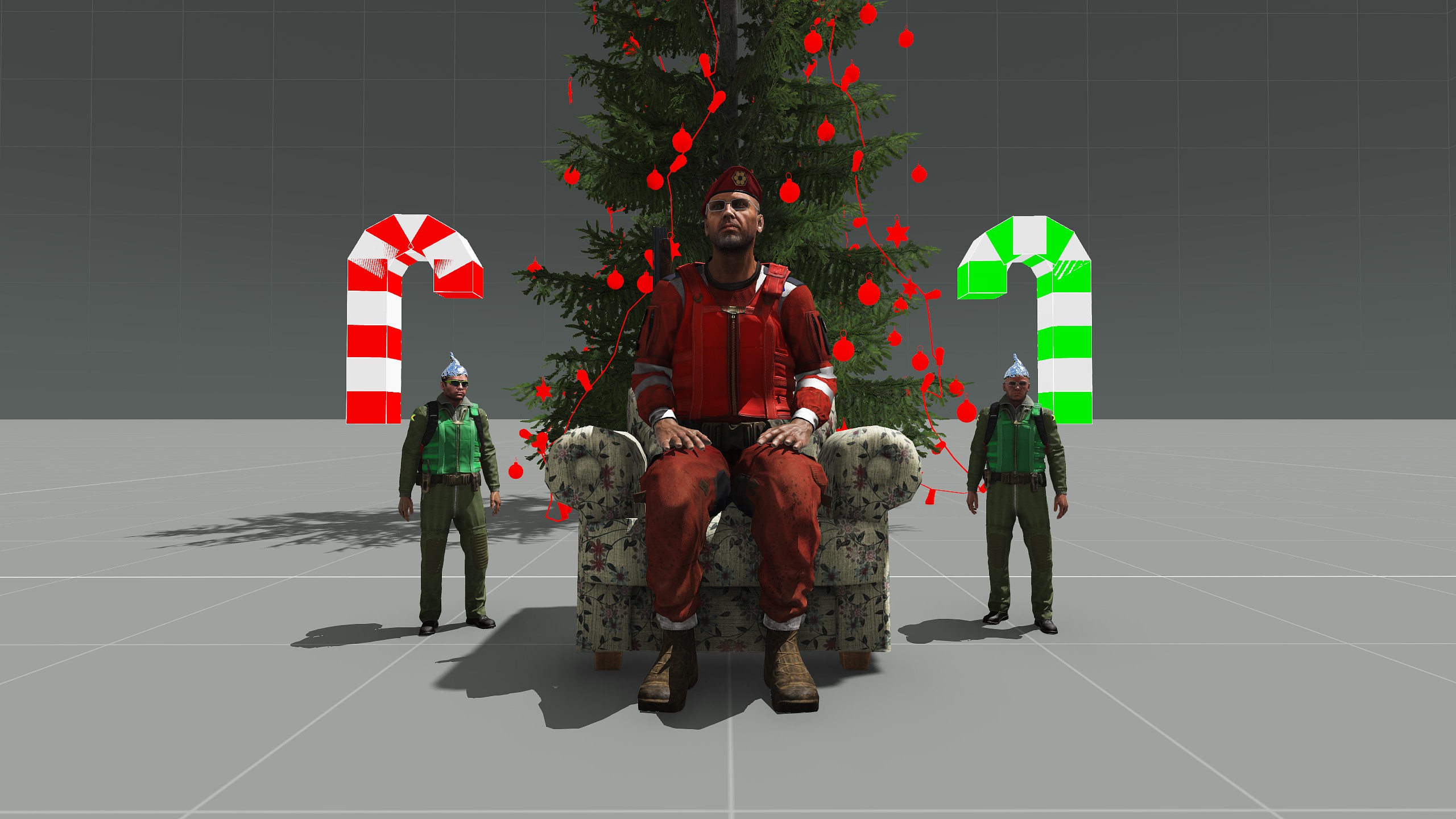[XMAS] Santa Claus (Sitting)
