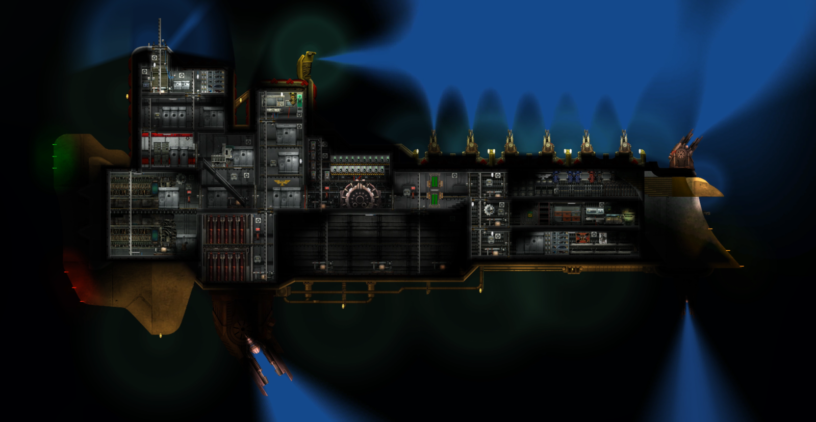 40K Retribution Class Mk6-B40K – Barotrauma Mod