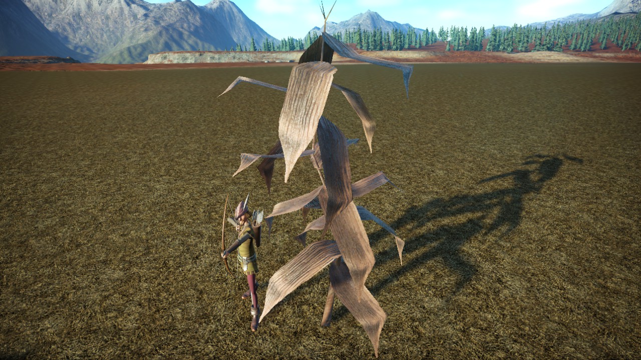Giant Dead Cornstalk