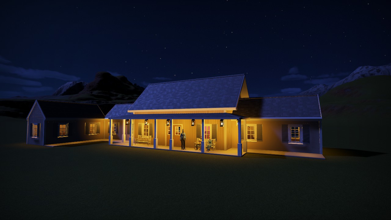 Modern Ranch.