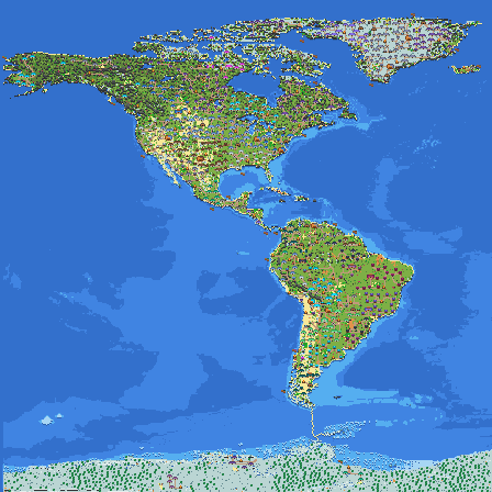 Americas Province Borders