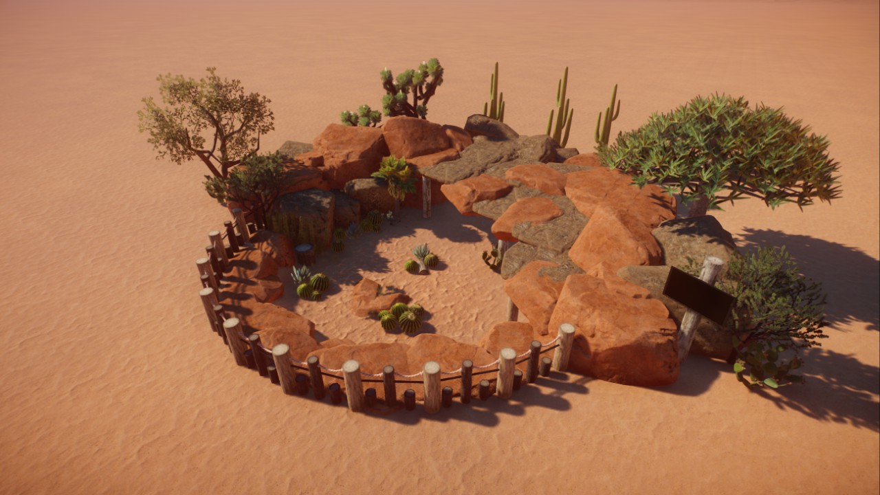 Small Dessert Pit Habitat