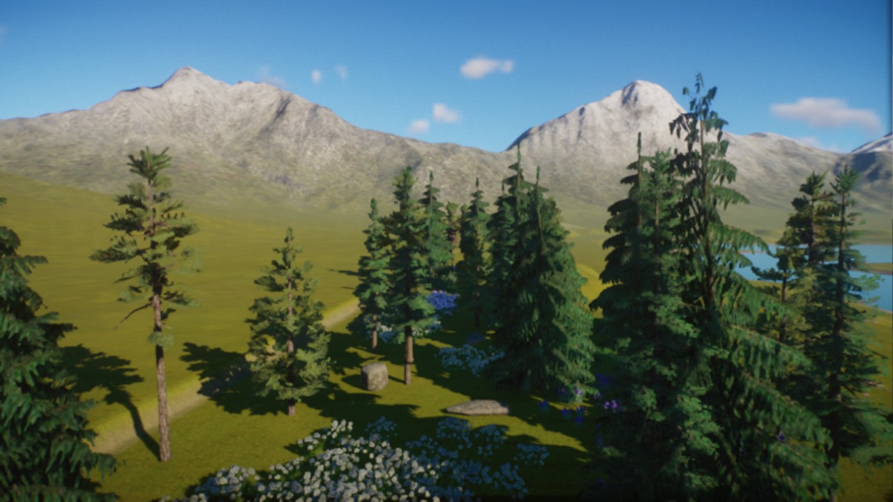 Dummy thicc taiga forest, variation 2
