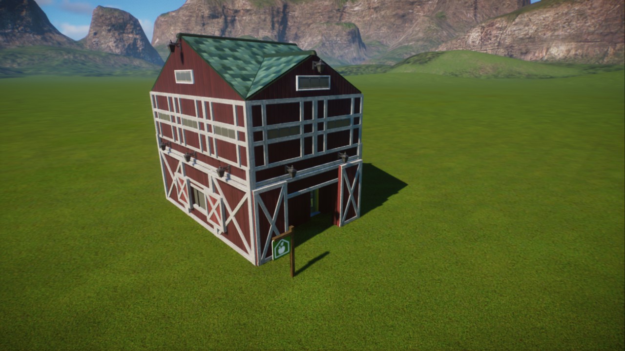 Red barn lg keeper hut