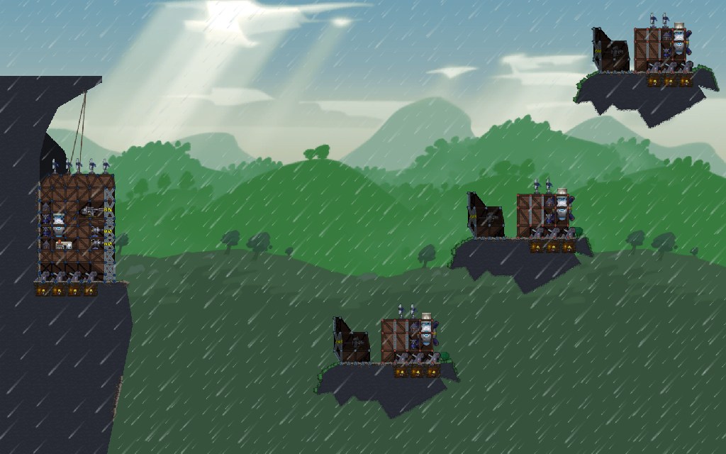 Boss fight 1v3 floating