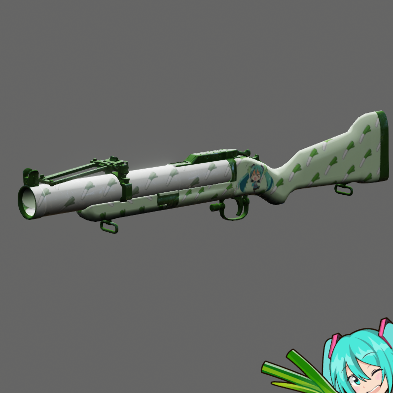 Miku's Leek Launcher (M79 Skin)