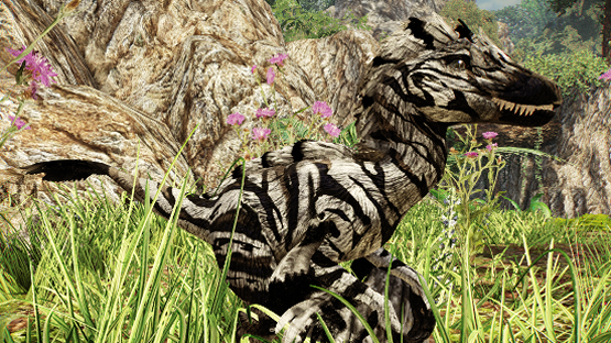 Zebra Feathered Raptor  V2