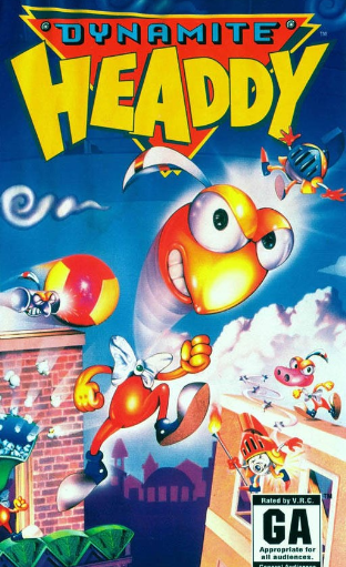 Dynamite Headdy Poster