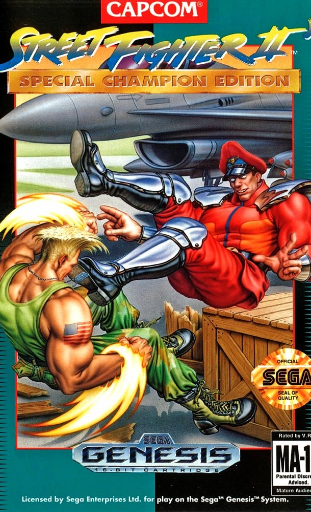 Street Fighter II Poster