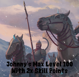 Max Level 100 With 2x Skill Points (now with 1 more point every 5 levels)