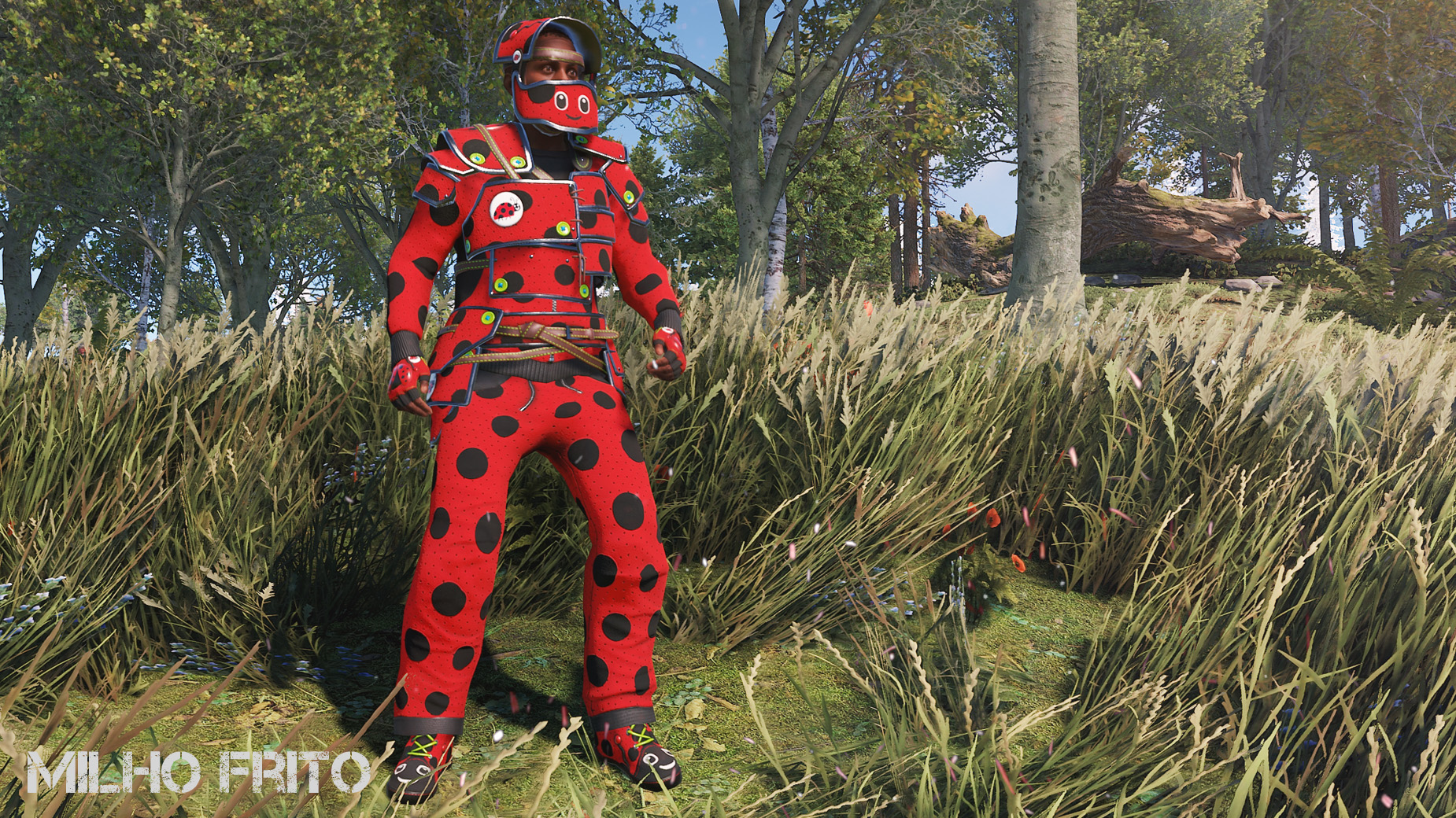 Ladybug Cosplay Roadsign Pants thumbnail 5