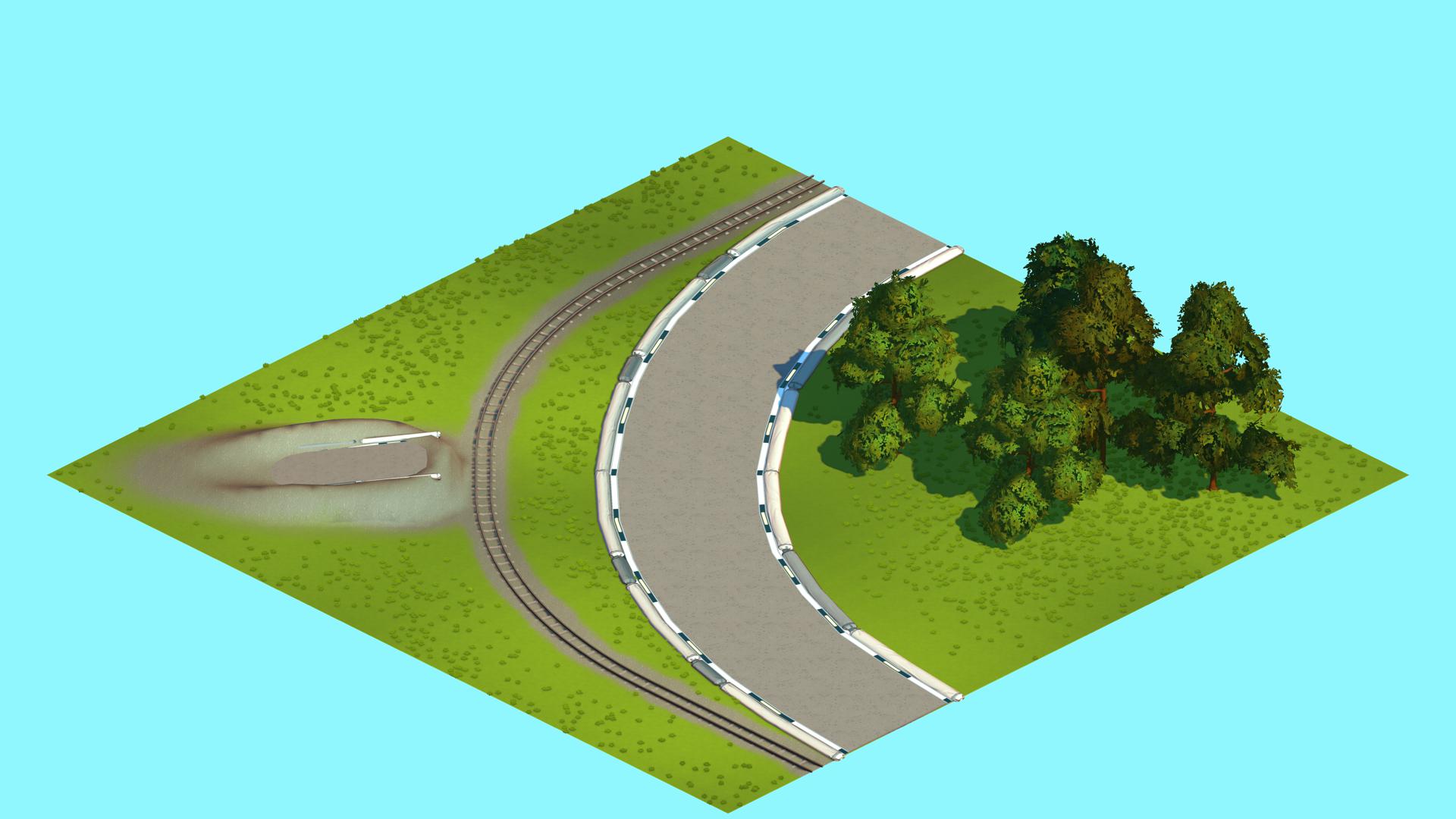 Flat Road Long Turn Railroad.tile