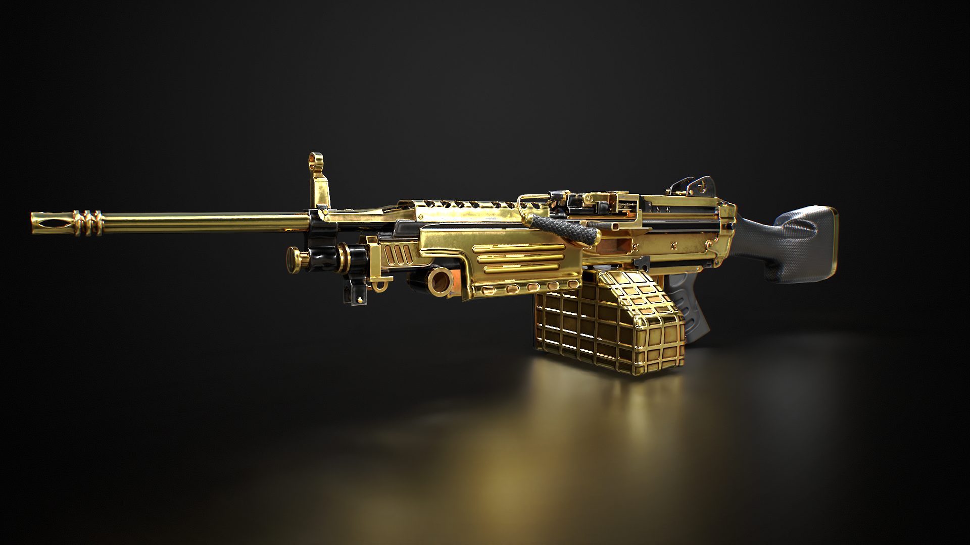 Black Gold M249
