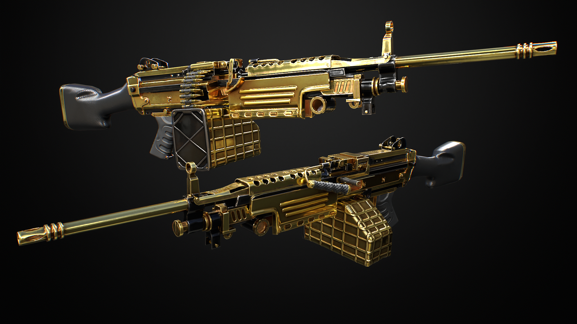 Black Gold M249