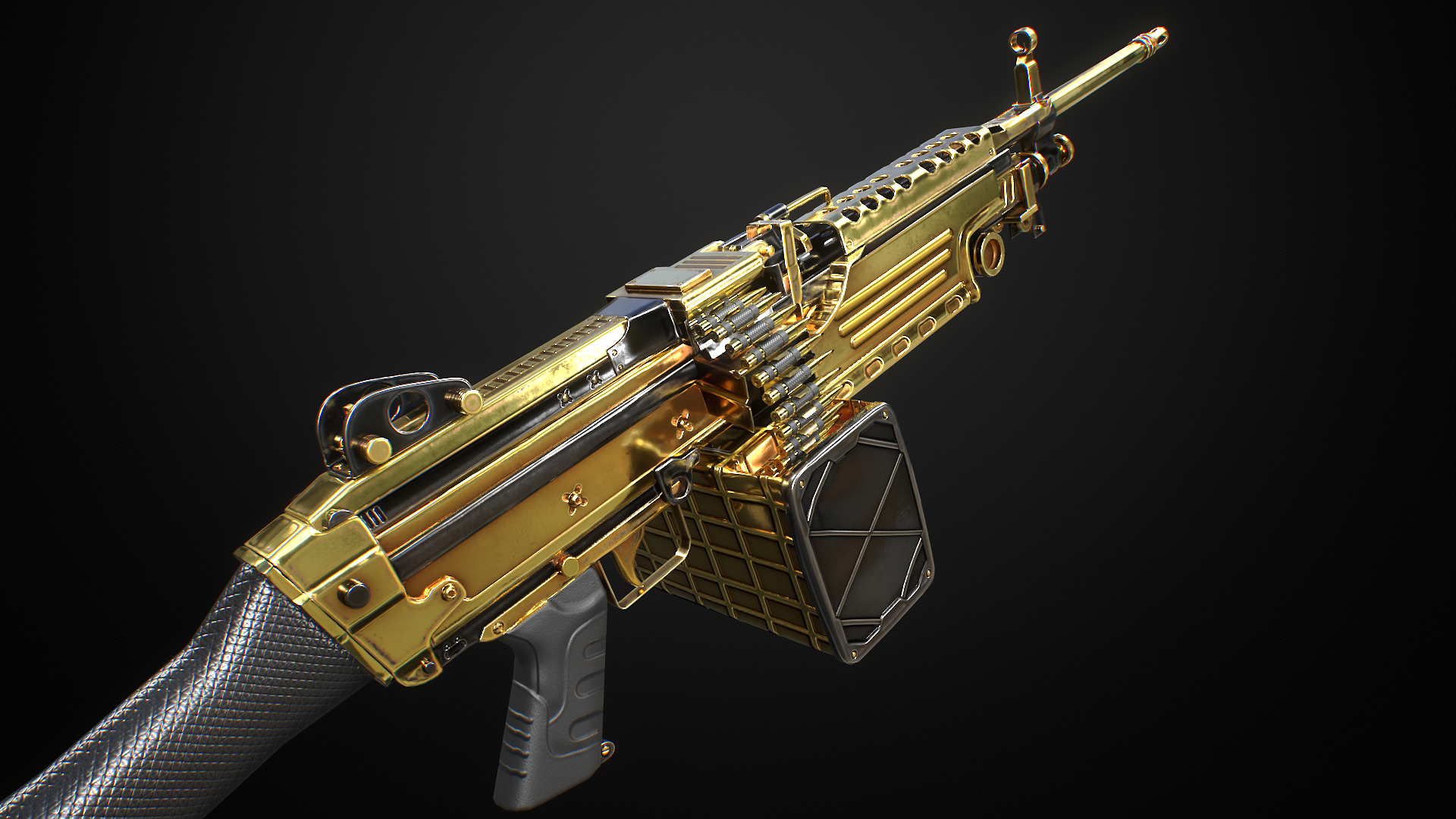Black Gold M249