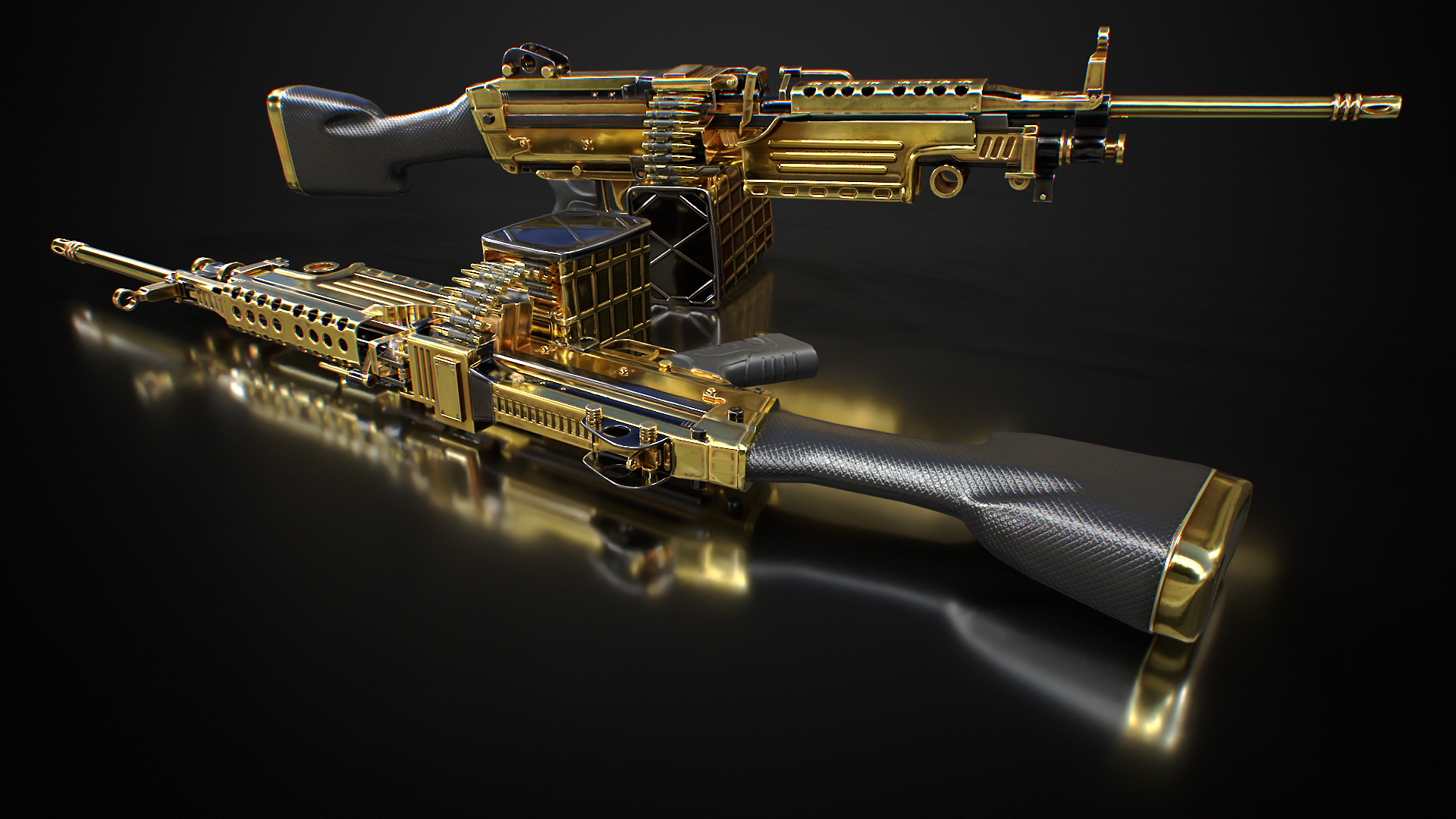 Black Gold M249