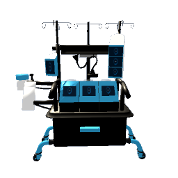 MED cardiopulmonary bypass machine