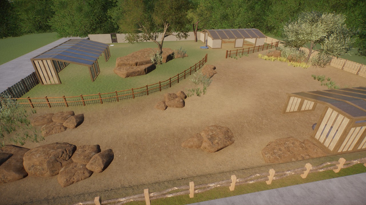 Starter Scimitar-Horned Oryx Habitat