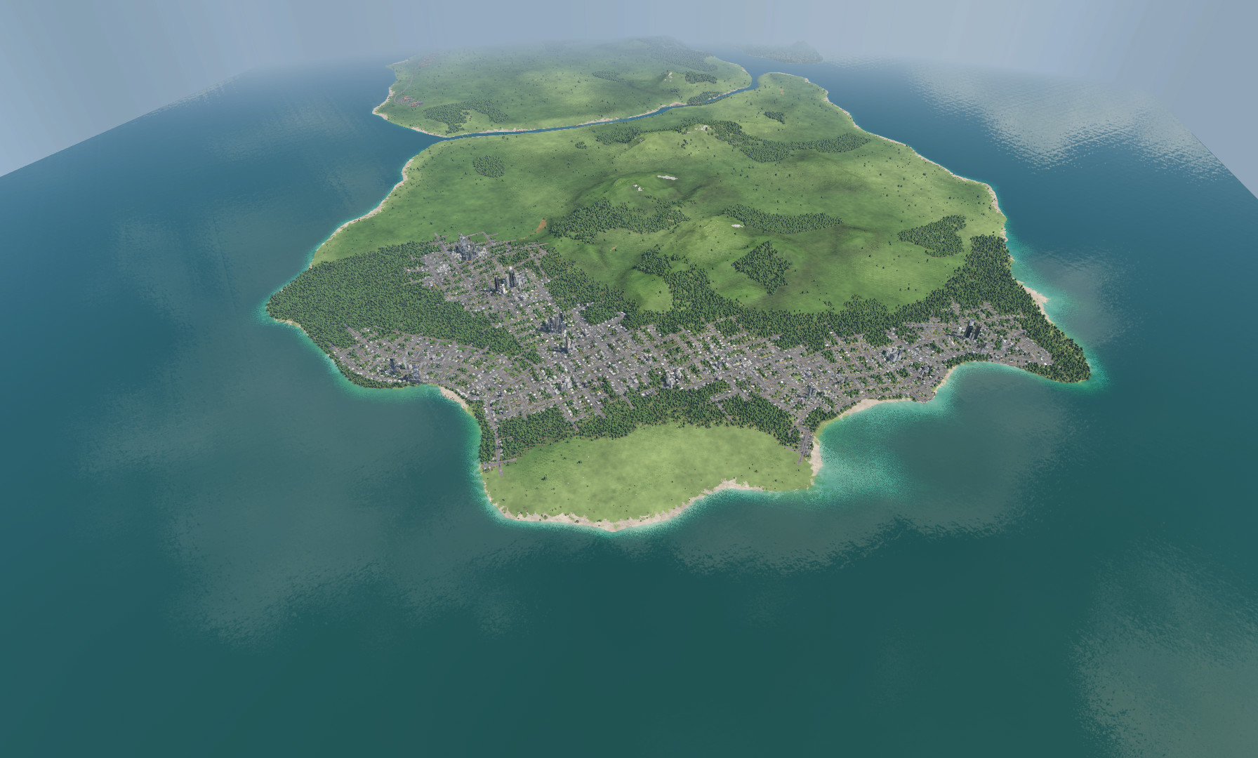 Continent and Islands