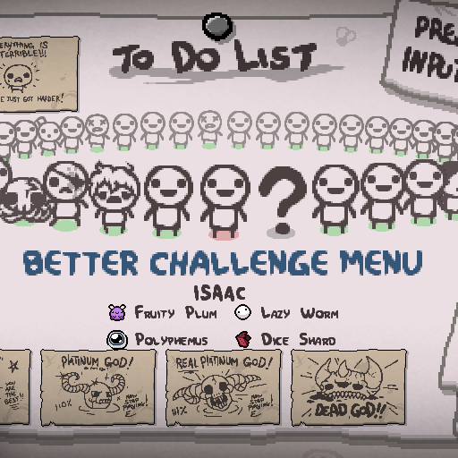 Better Challenge Menu preview
