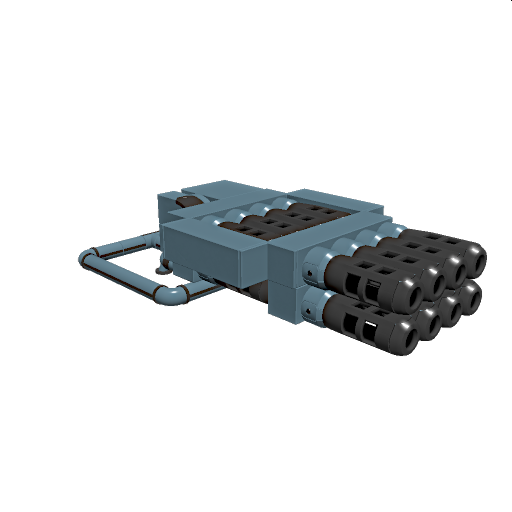 Aso Type 5 Autocannon + Turret Mount