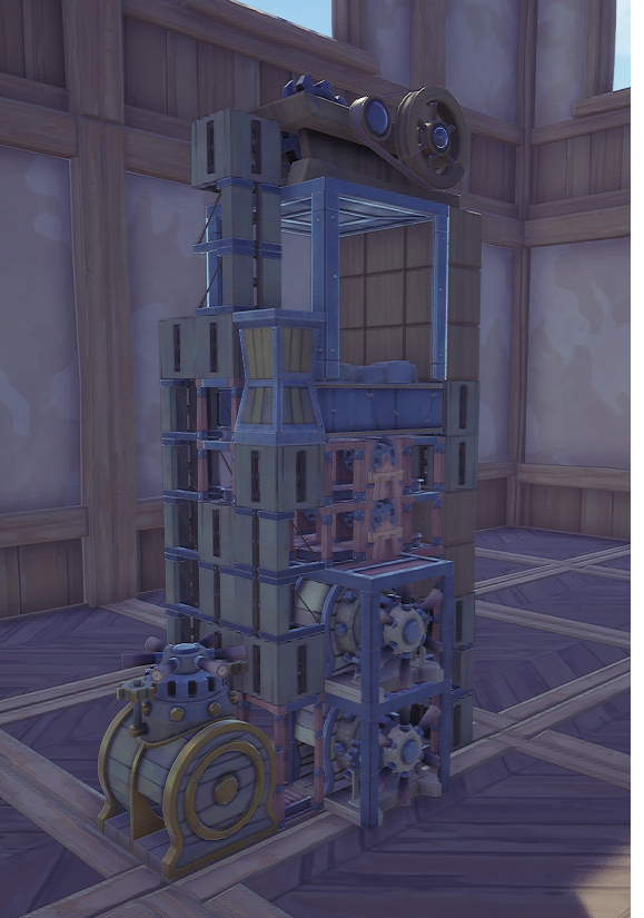[lv5]small space pulley