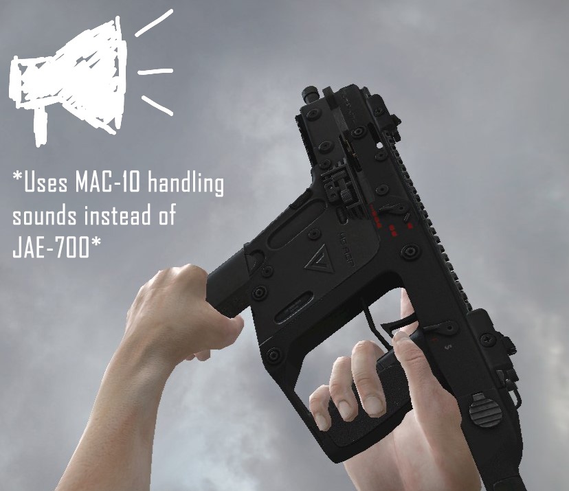 Kriss Vector handling sound fix