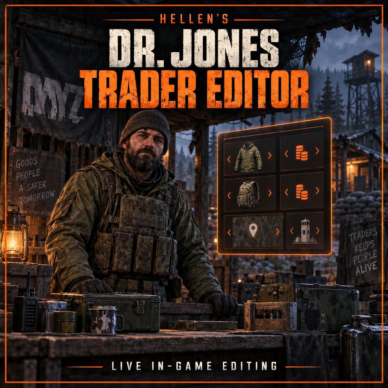 Hellen's Dr.Jones Trader editor