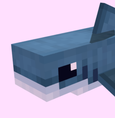 Blahaj Voxel Model by Wh4l3