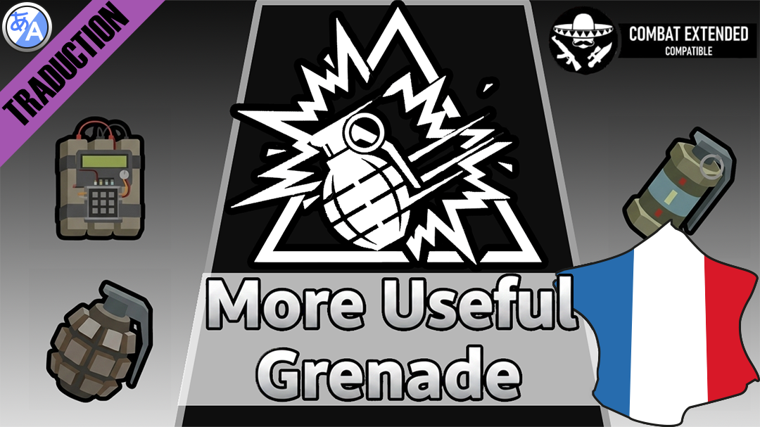 More Useful Grenade [Fr] mod preview for RimWorld
