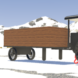2 Wheeled Cart Trailer