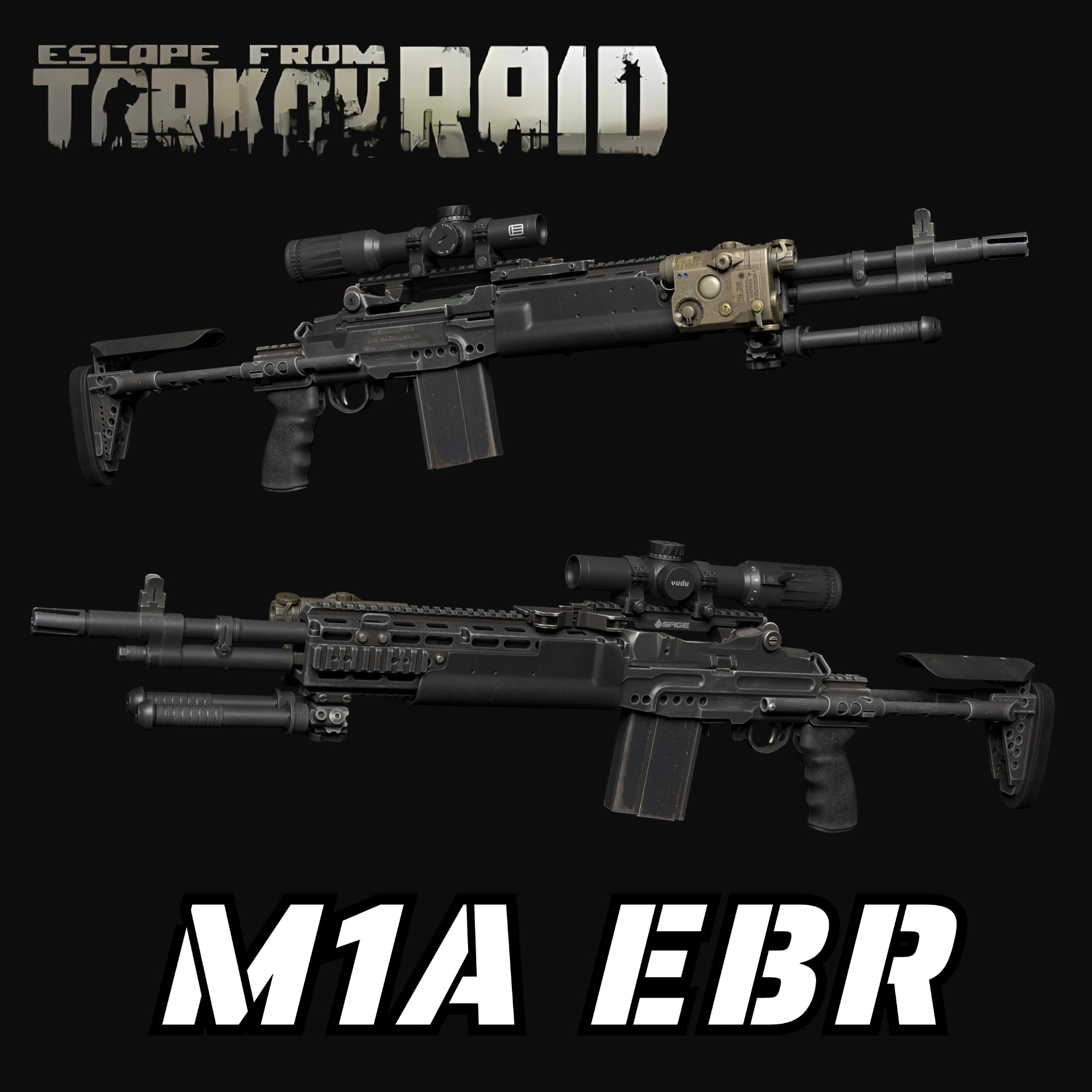 EFT M1A EBR（Military Sniper）