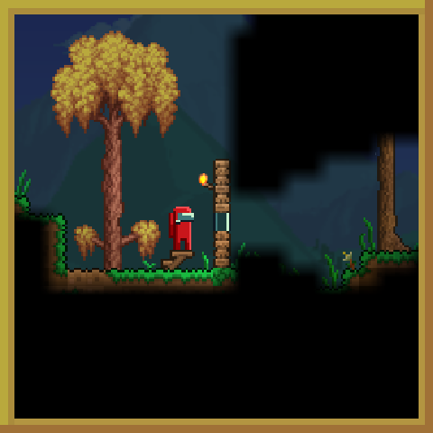 Among us vision (Fog of war) – tModLoader Mod