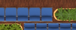 Sitzplatz Wartebereich Sehr klein