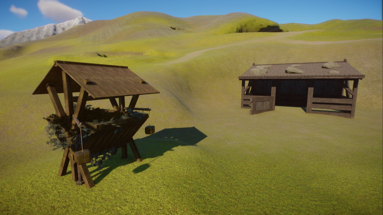 Rustic Deer Set