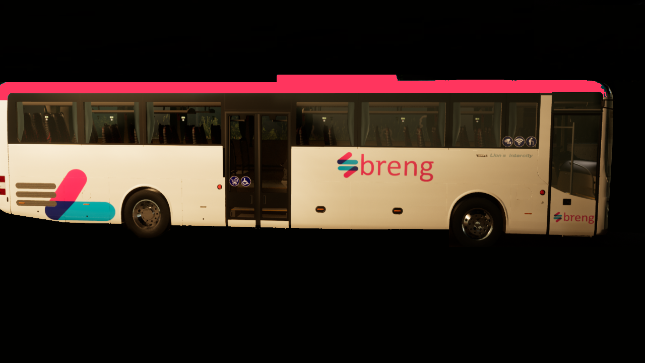 MAN Lions Intercity Breng roze