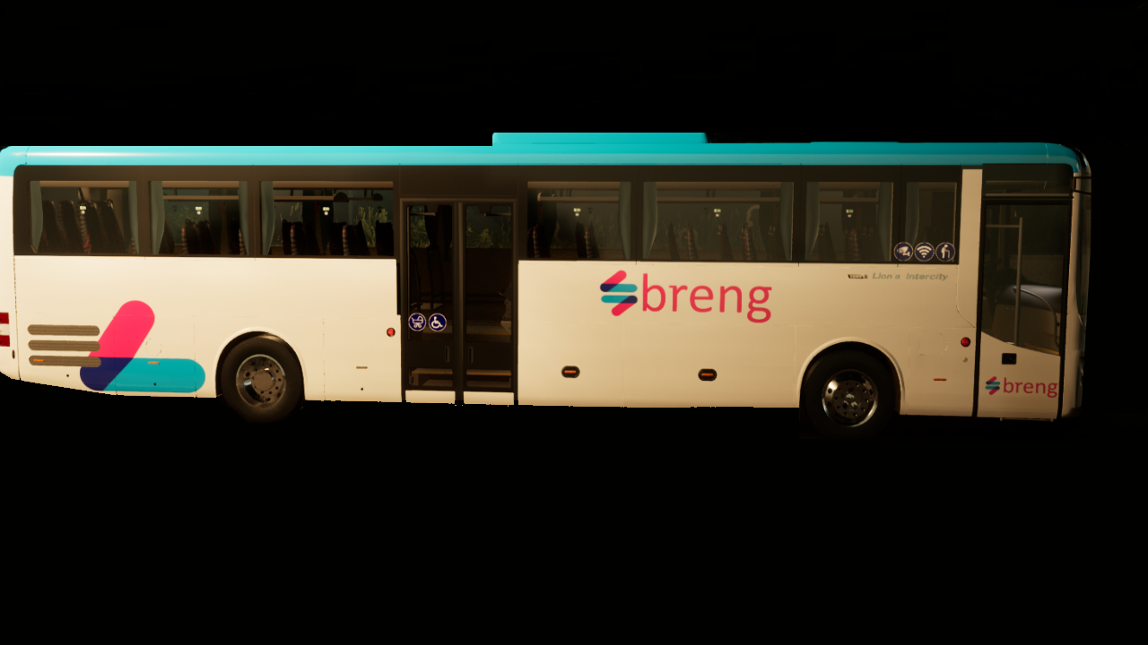 MAN Lions Intercity Breng blauw