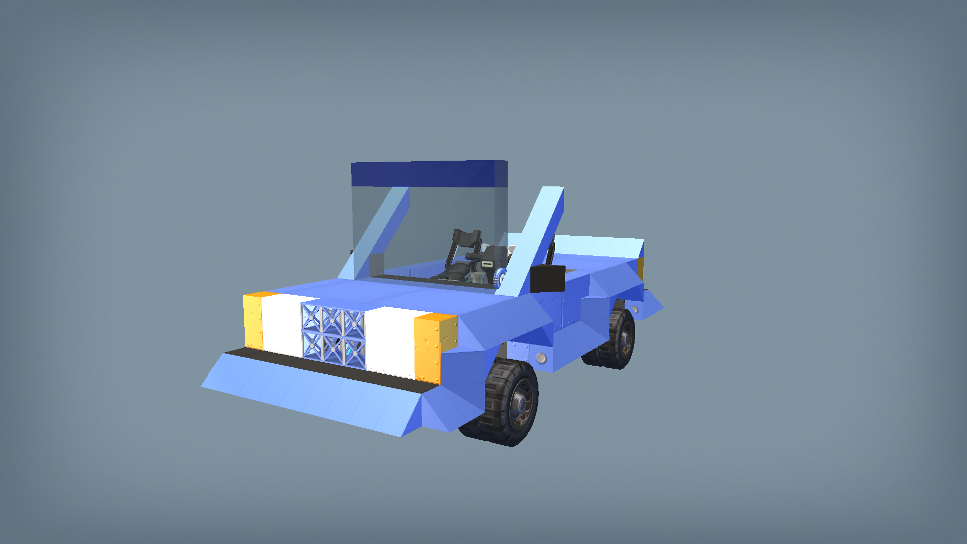 _VAZ2107_ Blue Bucket Roadster