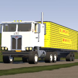 JD MOTORS 1976 E7770 Cabover Reefer