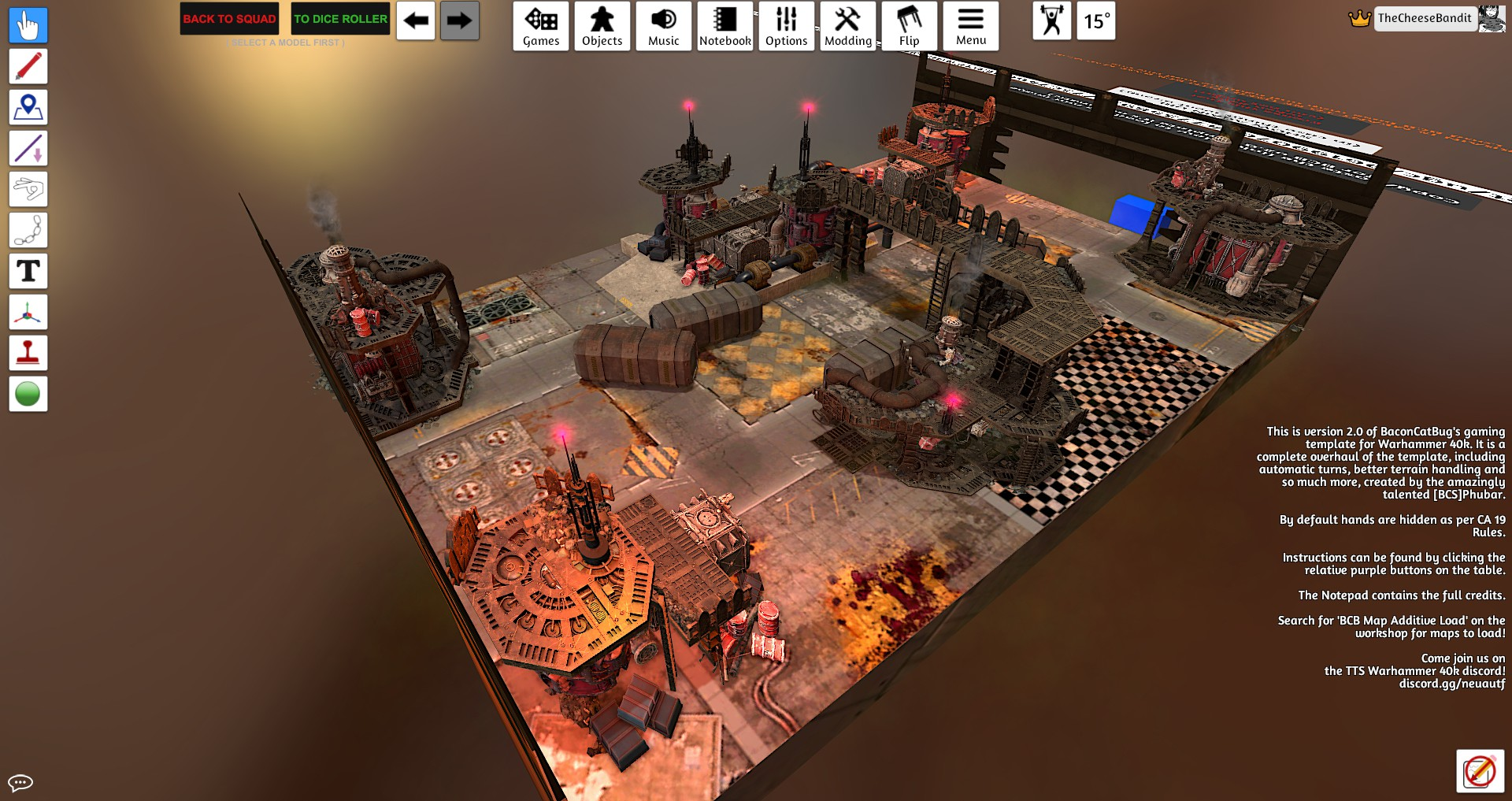 Industrial Sector - Incursion - FTC 40k Map Base 9th - v2.34