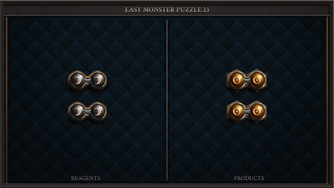 EASY MONSTER PUZZLE 23
