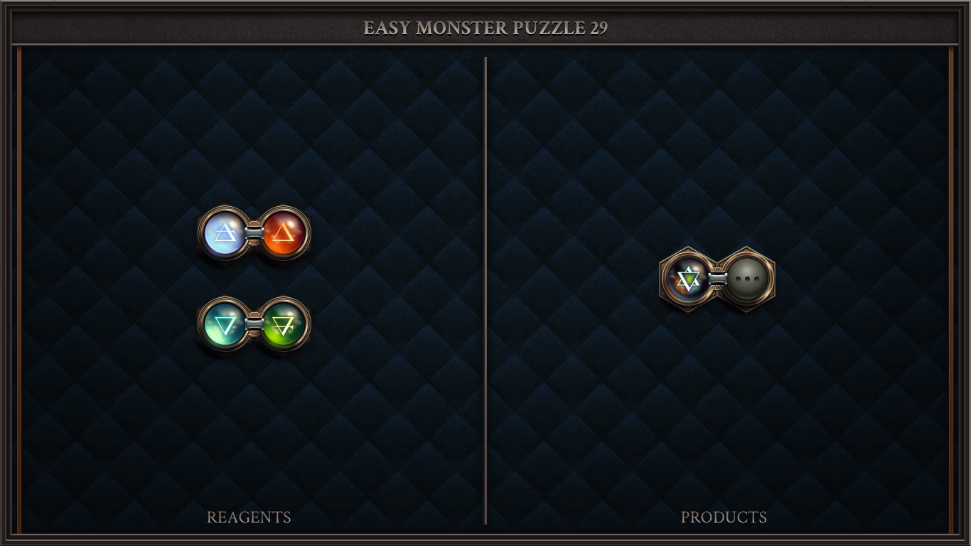 EASY MONSTER PUZZLE 29