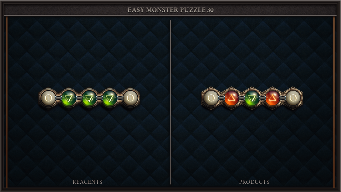 EASY MONSTER PUZZLE 30
