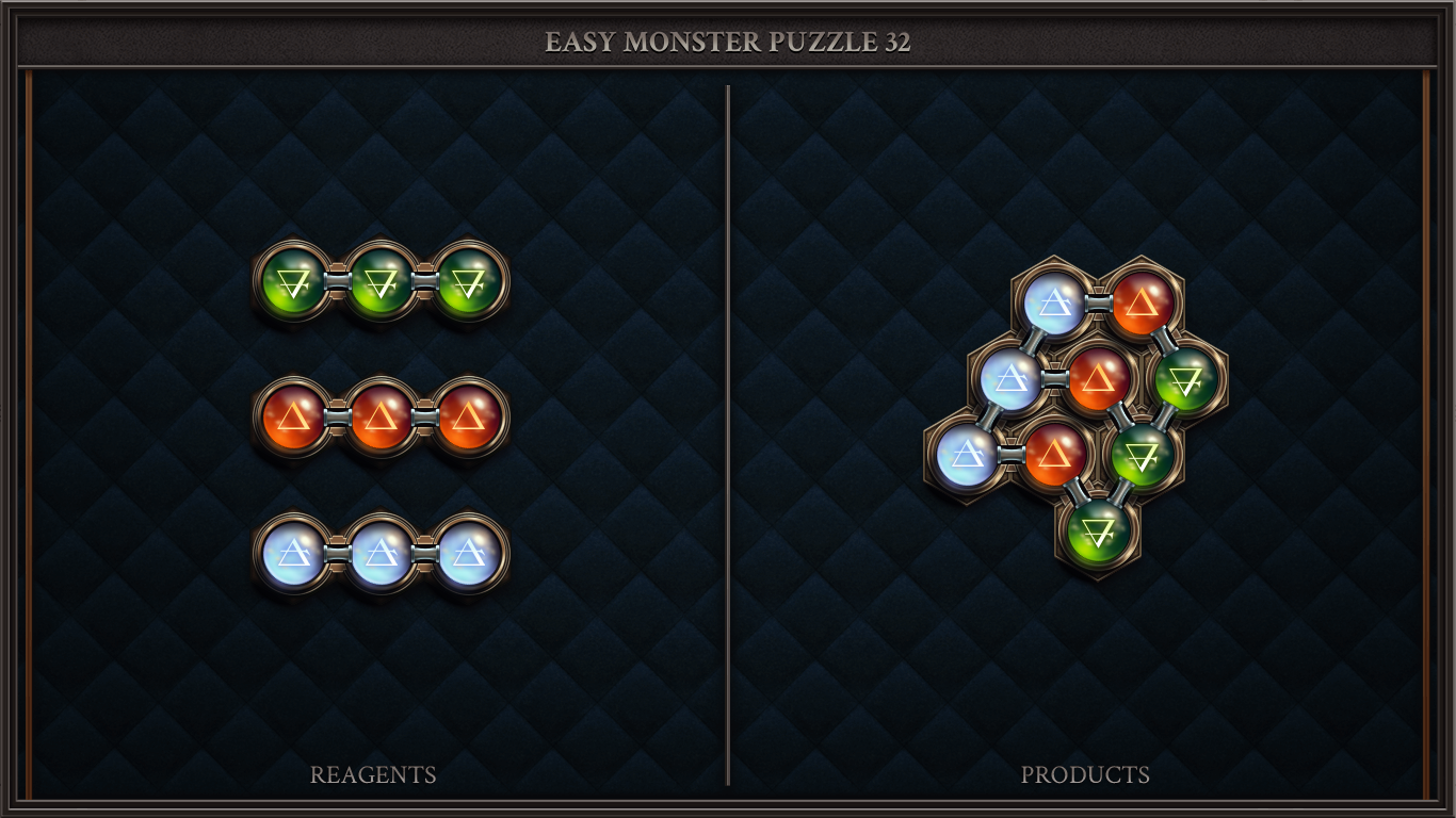 EASY MONSTER PUZZLE 32