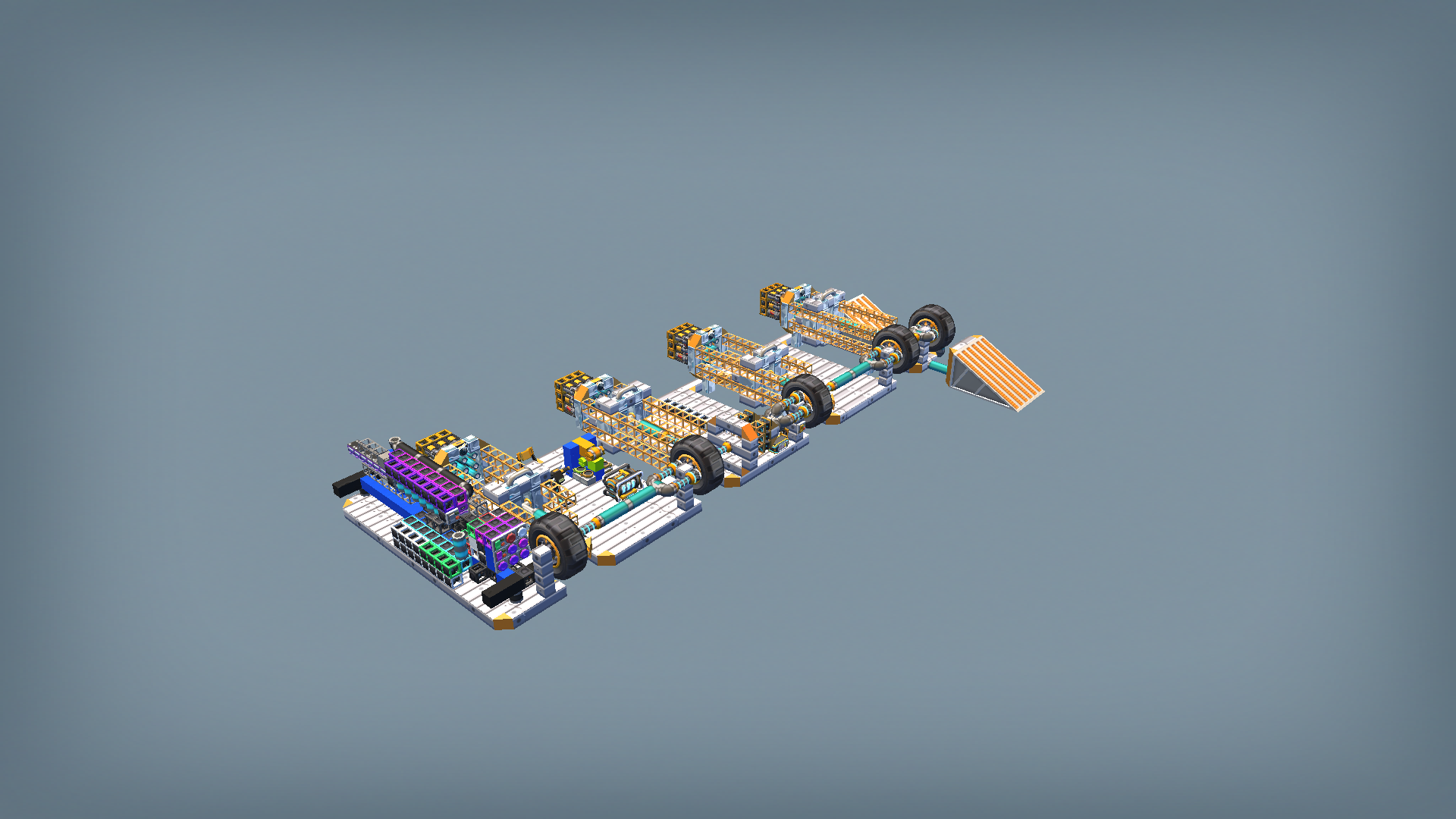 Working Spudgun Piston Powered Engine 4x
