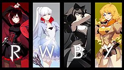 RWBY avatars from BBTAG